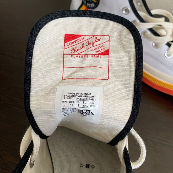 Converse ray guns white NEW! - Picture 8 of 8